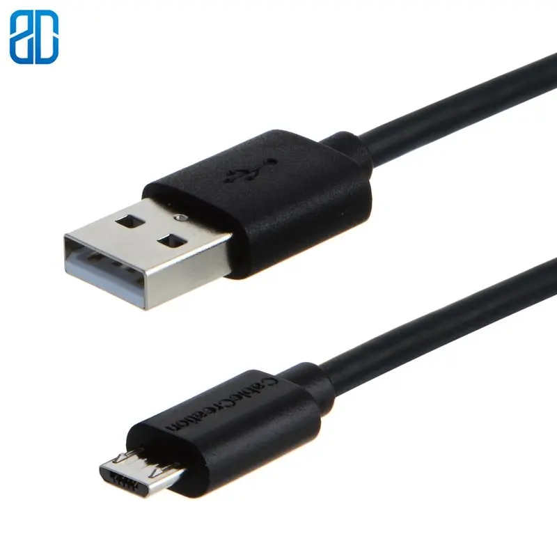 Micro USB кабель 6 футов 2 0 к высокоскоростной A папа B тройной экранированный 1 8