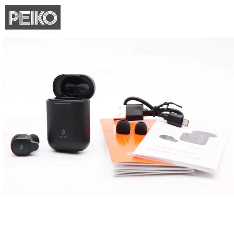 Новые наушники Peiko S TWS Беспроводная bluetooth-гарнитура BT5.0 поддержка 33 языков перевод для путешествий и деловые наушники