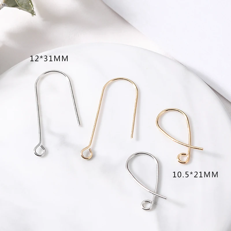 Полукруглые C образные заушники 10 шт. аксессуары для рукоделия сплав