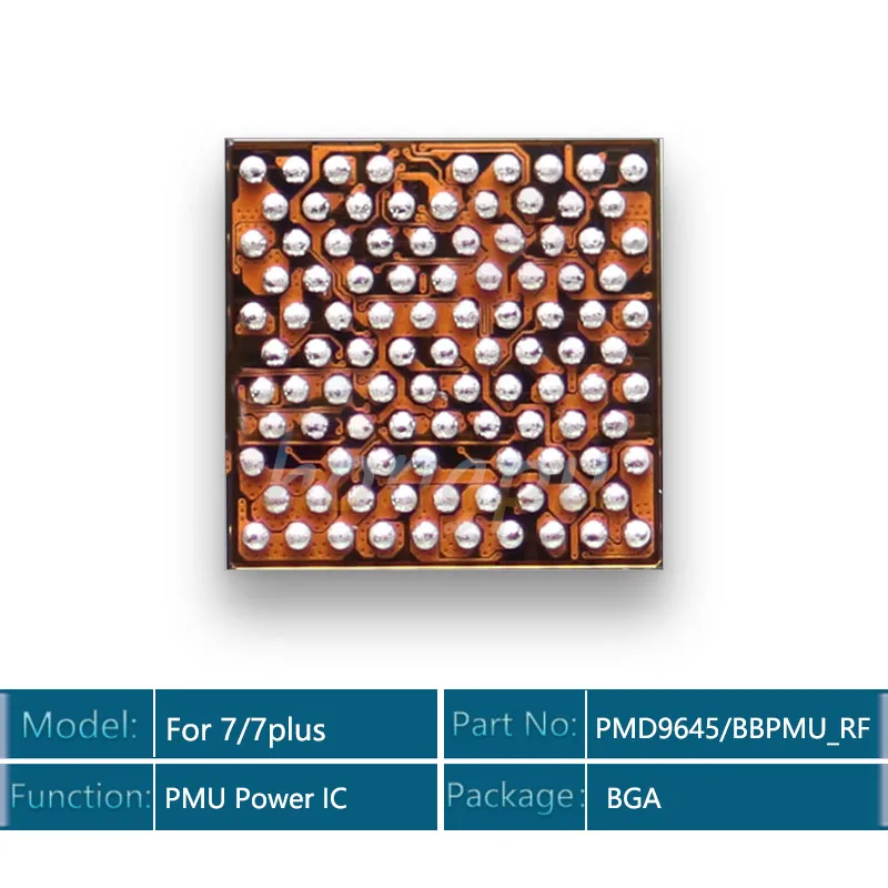 10 шт./лот BBPMU_RF/PMD9645 пму для iphone 7/7plus baseband небольшой Мощность Управление микросхема устройство, док-станция Qualcomm версия