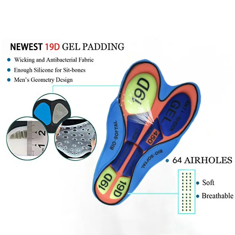 

Go Pro 2020 Team Raphaful Gradient Color Cycling Wear Cycling Wear Ropa Ladies Bicycle Summer Pro CyclingWear19DGelPadBike Pants
