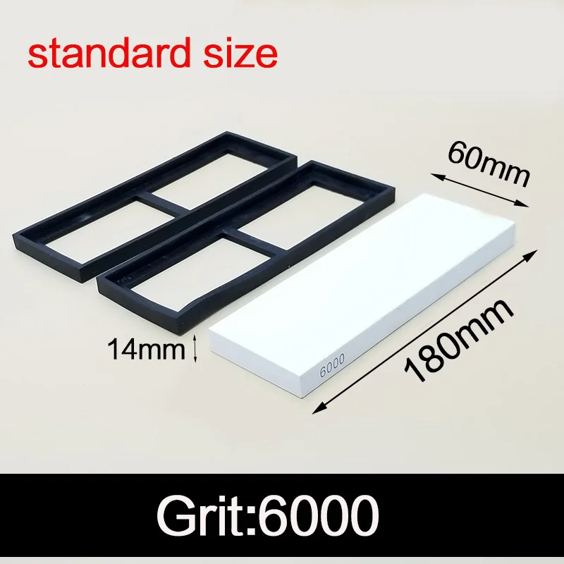6000 grit 240 600 1500 4000 6000 Грит точилка для заточки ножа Камень точильный камень хонинговальный точильный камень вода камень - Цвет: 6000 grit