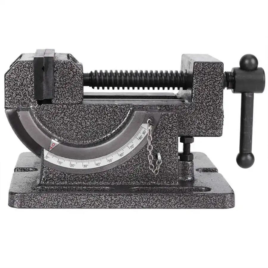 Тиски для фрезеровки сверлильный станок приспособление пресс тиски литой