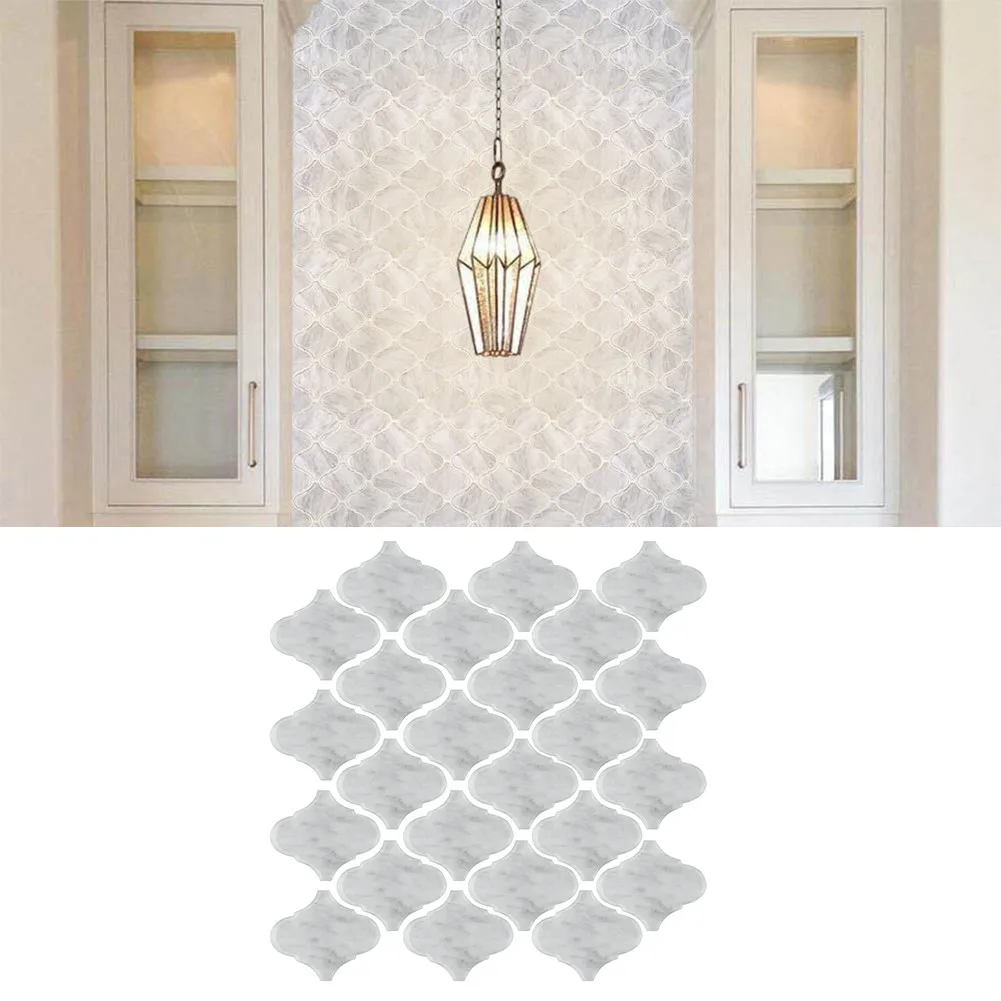 3D Brick Wall Stickers DIY Decor Waterproof Wallpaper For Kitchen Tiles Bathroom Mosaic Tile Sticker | Дом и сад