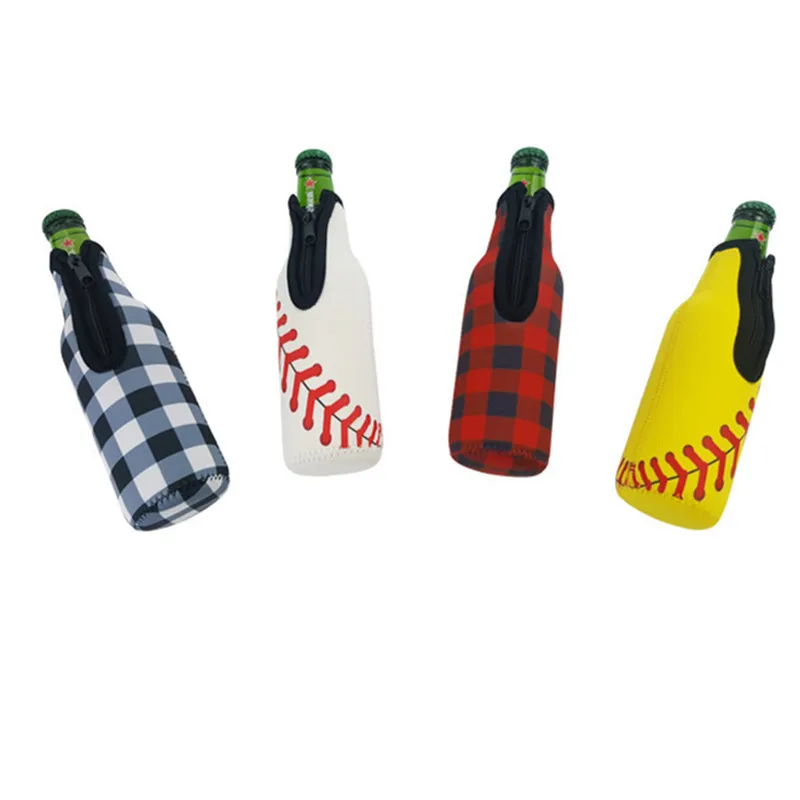 Неопреновый держатель для бутылок 330 мл 1 шт. защитный рукав банка пива напитков