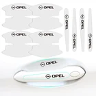 8 шт., защитная пленка для Opel OPC Astra J H Insignia Antara Meriva Safari Vivaro