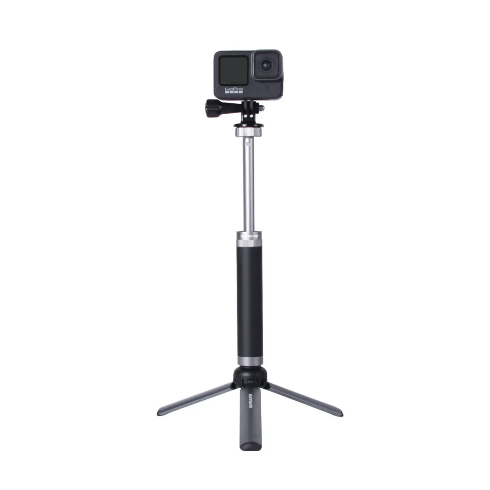 

Aluminum Alloy Insta360 OneR Extension Rod Handheld Retractable Selfie Stick for Insta360 One R/OM 4/GoPro 9/Osmo Action/Pocket