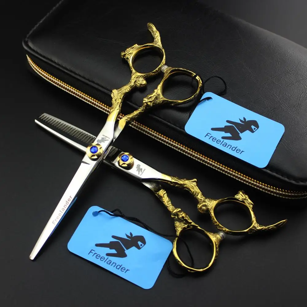 Профессиональный 6 дюймов Парикмахерская ножницы парикмахерские для стрижки