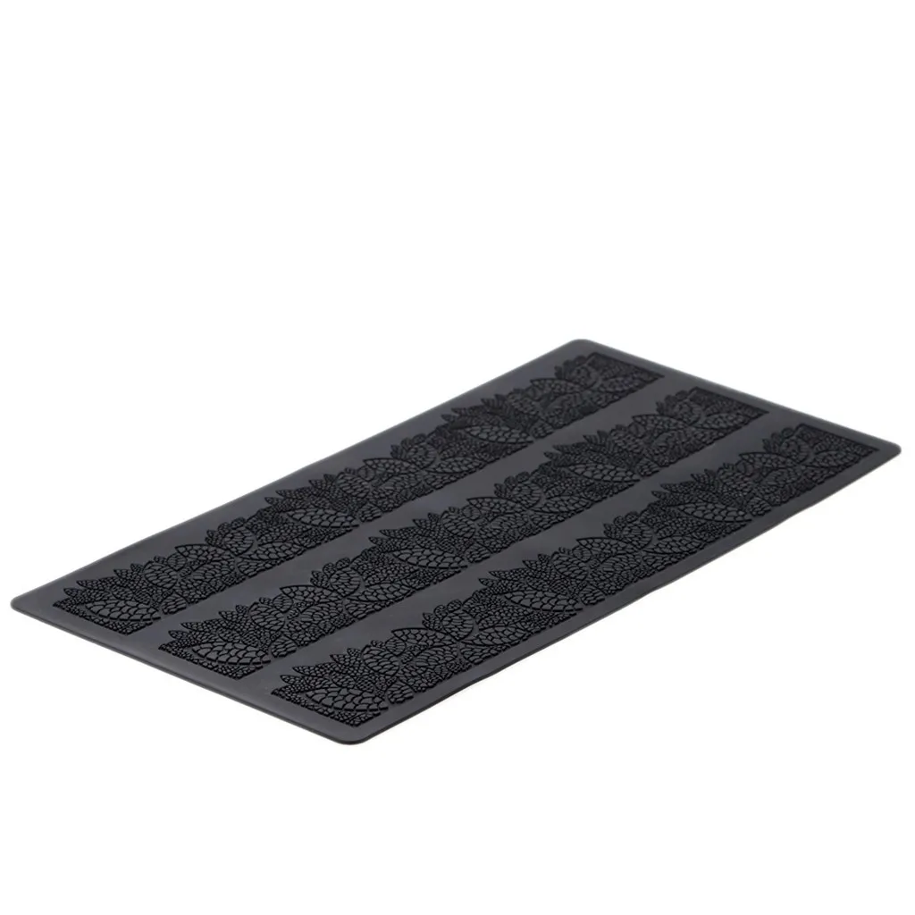 Кружевная силиконовая красивая кружевная форма для свадебного торта в