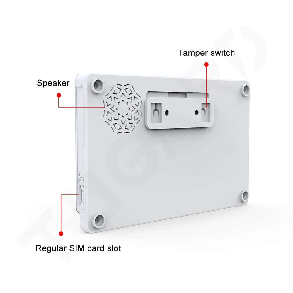 Новейшая белая G20 WIFI GSM домашняя система охранной сигнализации Tuya умный Комплект