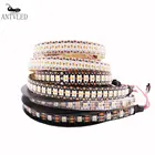 Для детей от 1 года до 5 лет м SK6812 RGBW (аналог WS2812B) 4 в 1 Вт, 30 Вт, 60144 светодиодовПикселим; Индивидуальный Адресный светодиодные полосы светильник DC5V