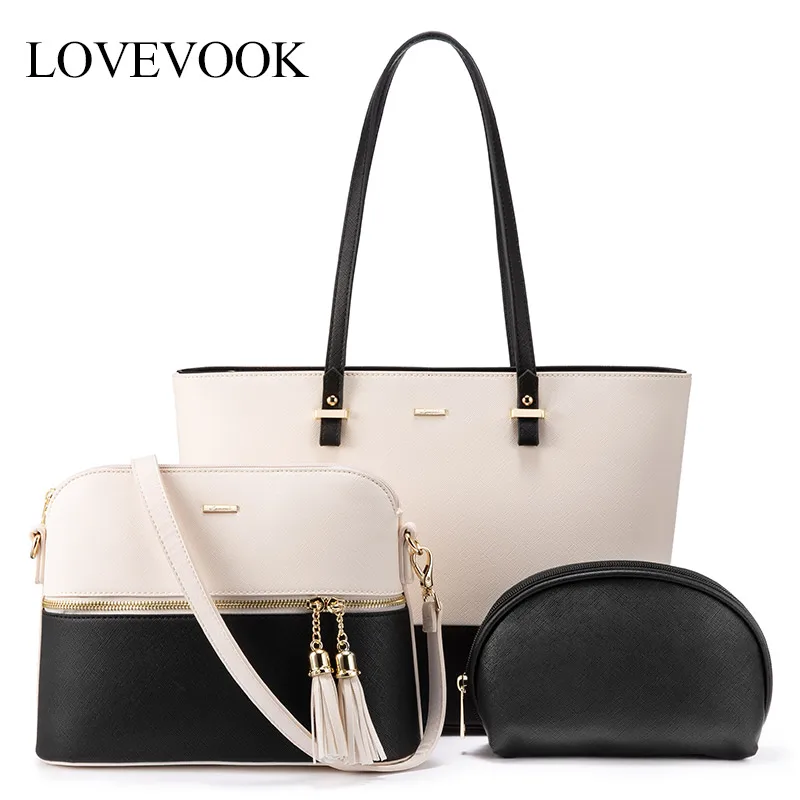 Женские сумки на плечо LOVEVOOK набор cумки 3 шут. наплечная сумка большой емкости