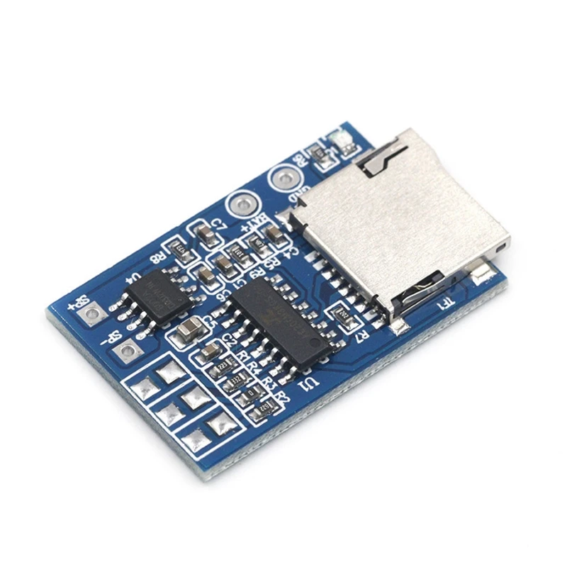 

TF-карта R91A MP3 декодер плата Встроенный 2 Вт микс моно модуль усилителя памяти 3,7-5 в для модуля питания arduino GM