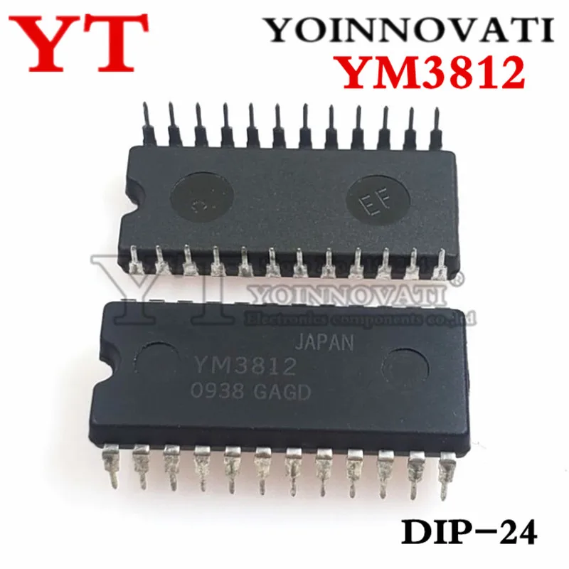5 шт./лот YM3812 3812 DIP-24 IC | Электронные компоненты и принадлежности