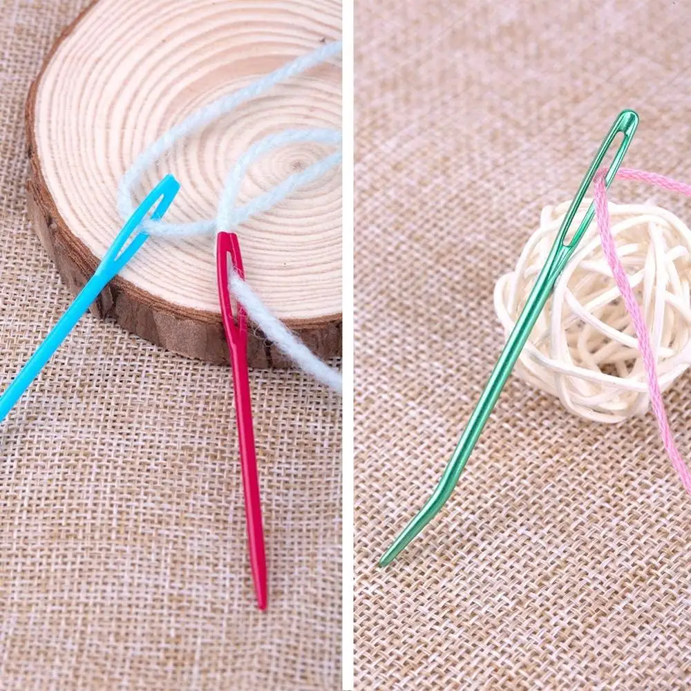 Большие тупые иглы и изогнутая Гобеленовая игла LMDZ крупные швейные вязание