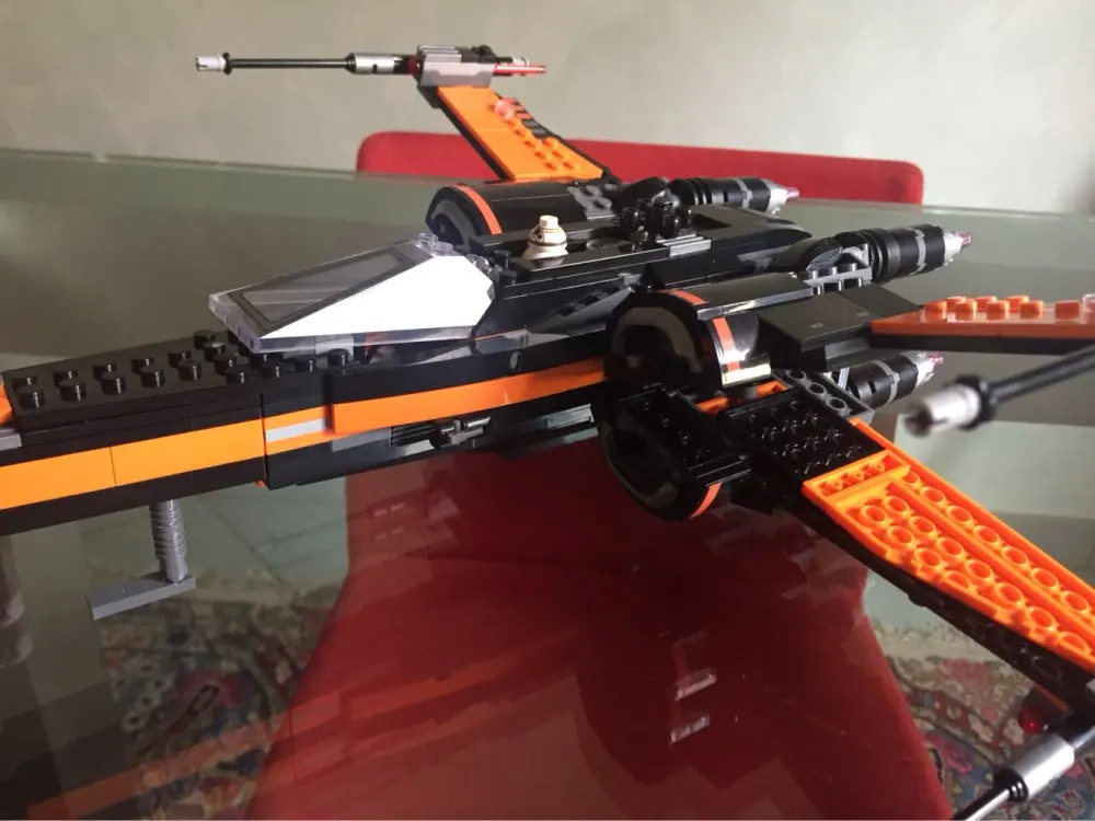 Звездный план войны первый заказ Poe X Wing Fighter строительные блоки игрушки | Игрушки
