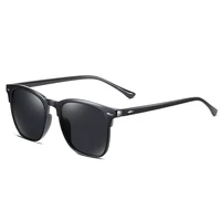 brand design square polarized sunglasses men women classic retro square sunglasses mirrored lens sonnenbrille