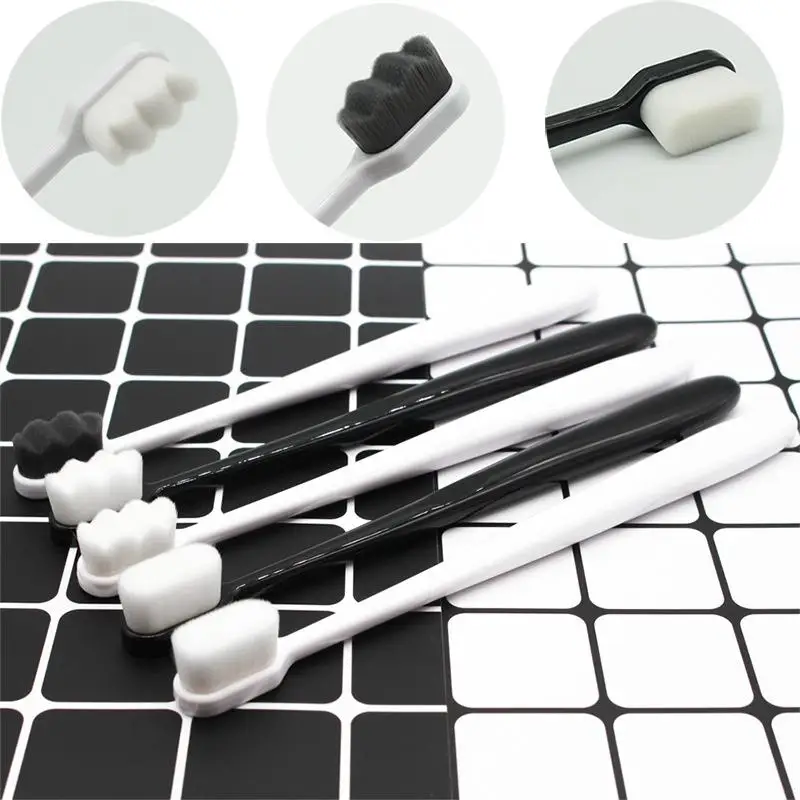 Новая супермягкая зубная щетка es для чувствительных десен ручная Micro Nano ухода за