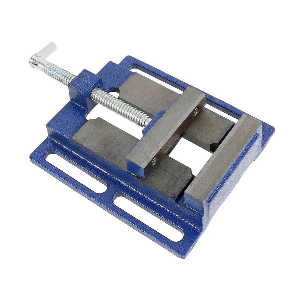 

4.5in Aluminum Bench Vise Table Flat Clamp-on Plier Drill Press Milling Machine Clamping Clamp Firmly Woodworking hand tool