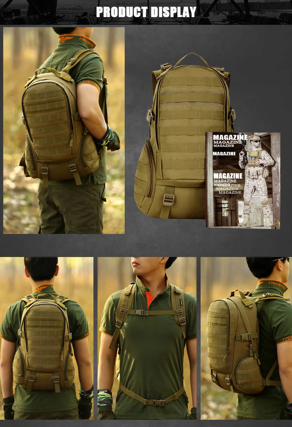 SINAIRSOFT 25л рюкзак для кемпинга Водонепроницаемый Рюкзак Molle военный школьный рюкзак тактический спортивный походный велосипедный рюкзак LY0020