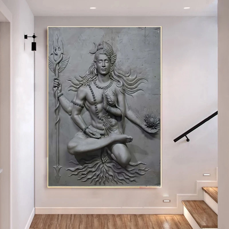Картина на холсте Лорд Шива FajerminArt