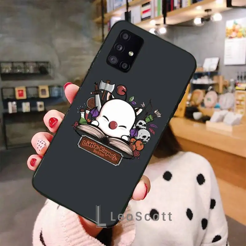 

Final Fantasy Moogle verse Phone Cases For Samsung A50 A51 A71 A31 A21S S8 S9 S10 S20 S21 Plus Fe Ultra 4G 5G
