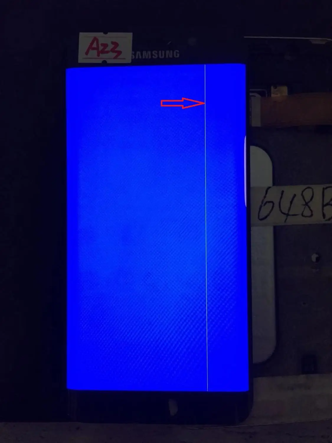 NO.A23 Blue 5,5 ''AMOLED lcd для SAMSUNG Galaxy s6 edge Plus G928 G928F сенсорный экран дигитайзер дисплей с линейкой - Цвет: NO.A23 Blue