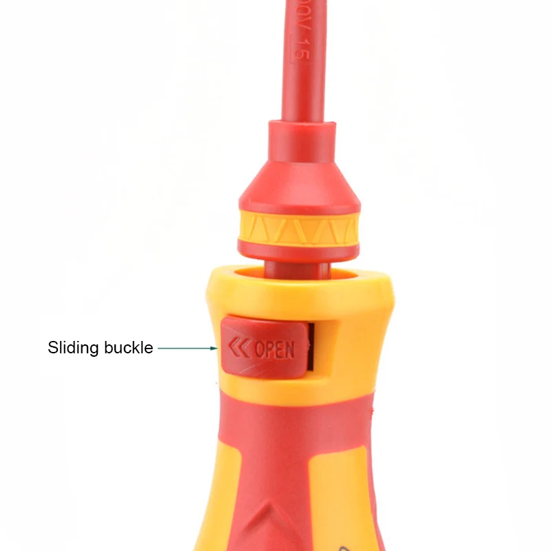 

13Pcs/set Electricians Insulated Electrical Hand Screwdriver Kit for 1000V Power Insulated Hand Screwdriver Kit-30