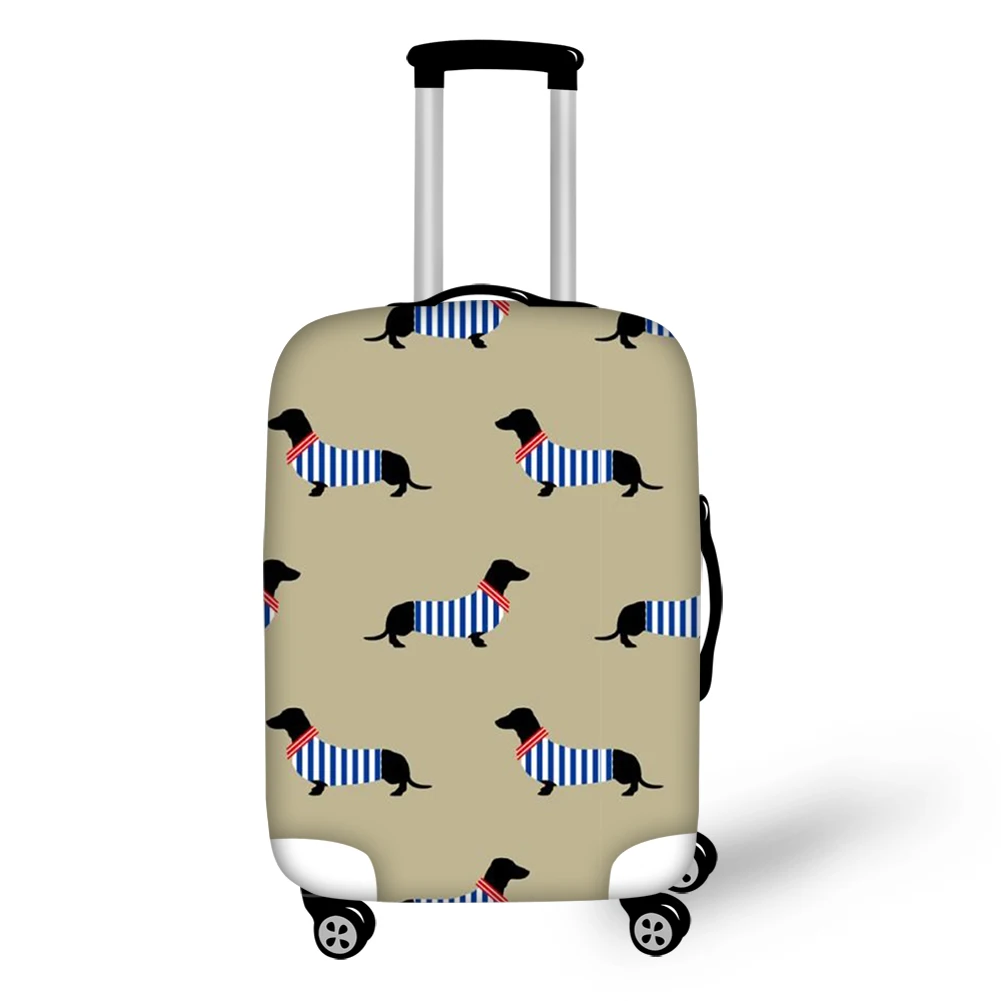 

Дорожный Толстый эластичный защитный чехол для багажа, Модный чехол, чехол для багажа, подходит для чехлов на колесиках 18-32 дюйма
