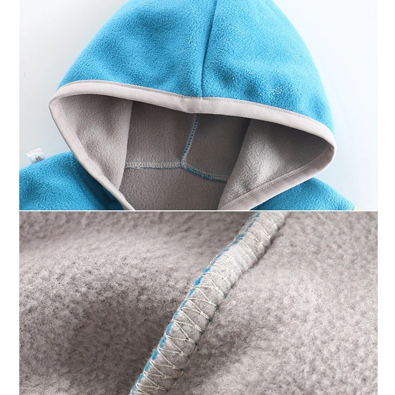 Жилет для мальчиков и девочек Теплый детский жилет Верхняя одежда из флиса