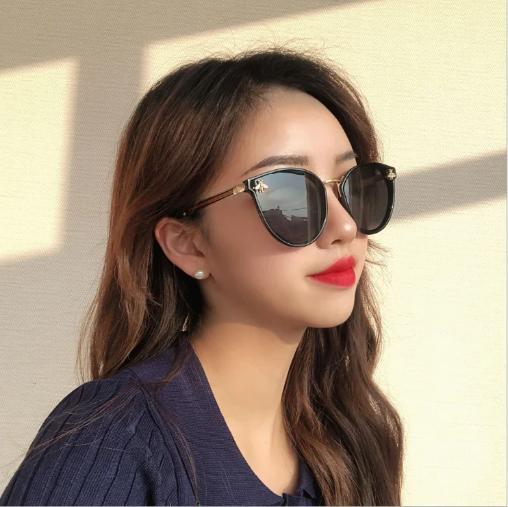 Retro polygon sunglasses Men Women Luxury pink Lens Round Sunglasses Vintage Small frame Mirror color sunglasses