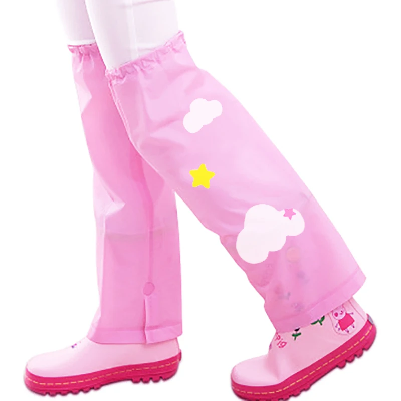 

Kids Waterproof Rain Pants Hiking Leg Gaiters Raincoat for Children Infantil Rainwear Rain Cover Kids Rain proof pants