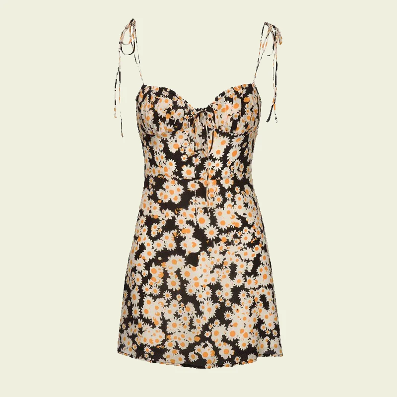 Винтажное платье HoYuet элегантные облегающие вечерние платья желтое Цветочное на