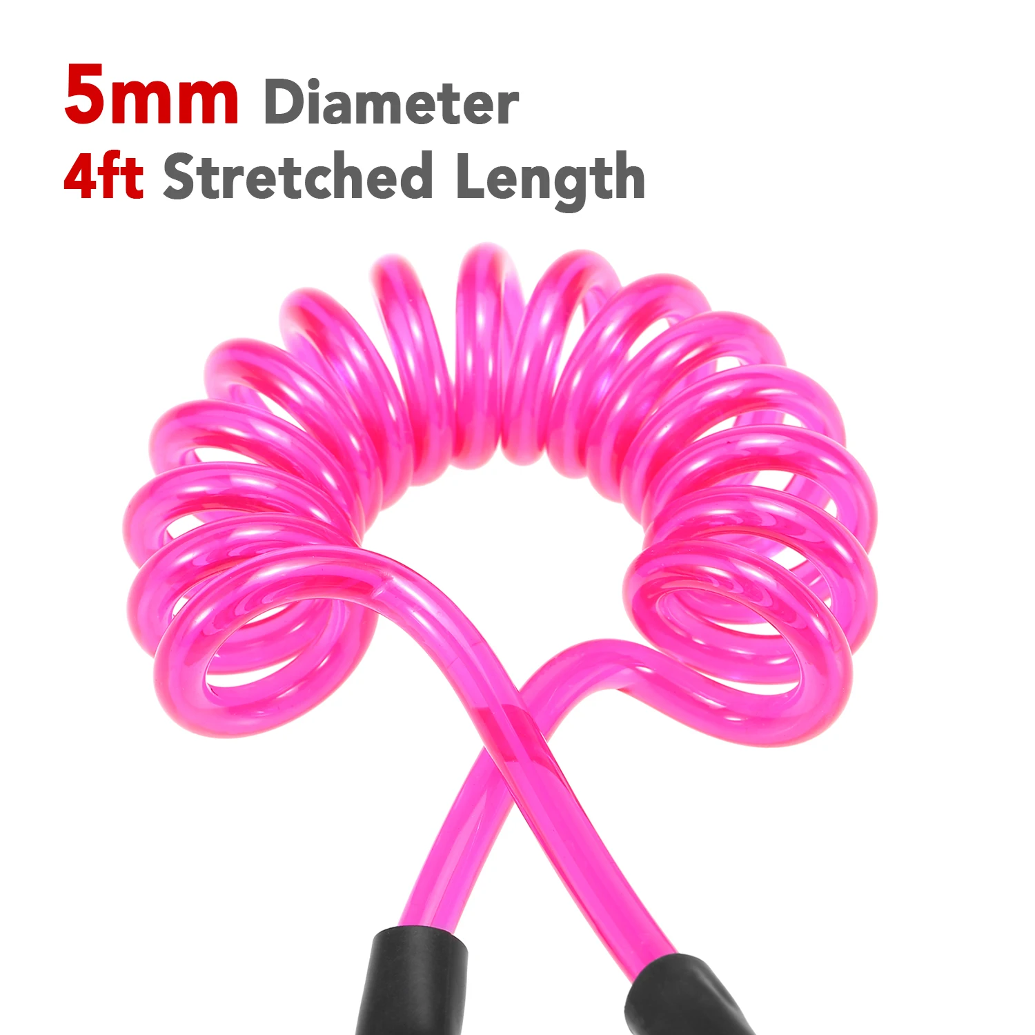 4 фута поводок на лодыжку для серфинга эластичная спиральная подставка весла