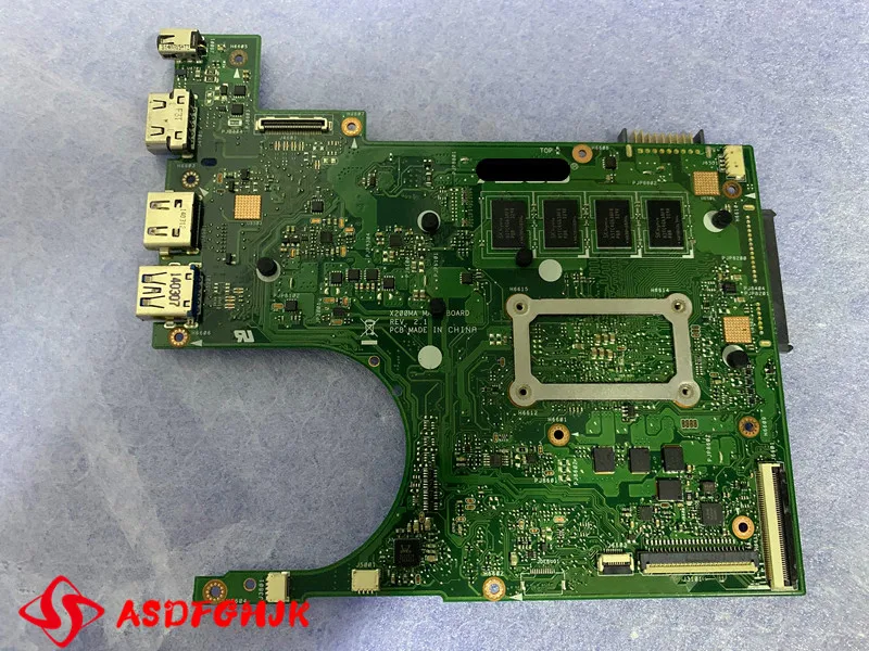 

NEW X200MA MAINBOARD FOR ASUS X200MA LAPTOP MOTHERBOARD WITH N2830 CPU 100% TESED OK