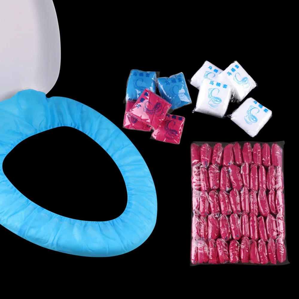 

Waterproof Disposable Toilet Pad Toilet Seat Cover Mat For Travel Pregnant Women Antibacterial Toilet Pad Bathroom Accessories