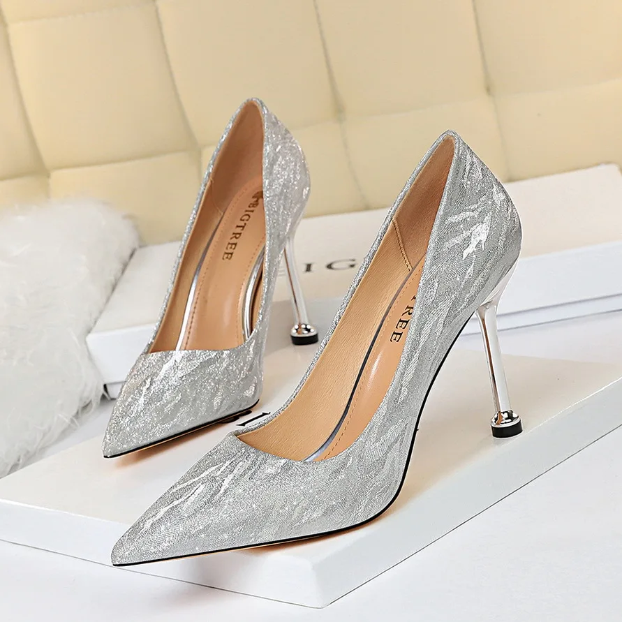 

New Arrivals Woman Elegant Female Sexy Women Pump High Heels Comfortable Girls Women's Pointed Toe Pumps Shoes
