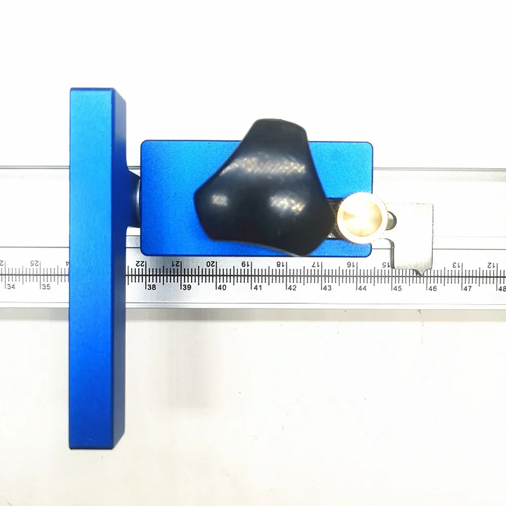 

30/45 Type Miter Track Stop for T-slot T-track Stop Aluminium Alloy T-tracks Slot Miter Chute Limiter Woodworking Tools