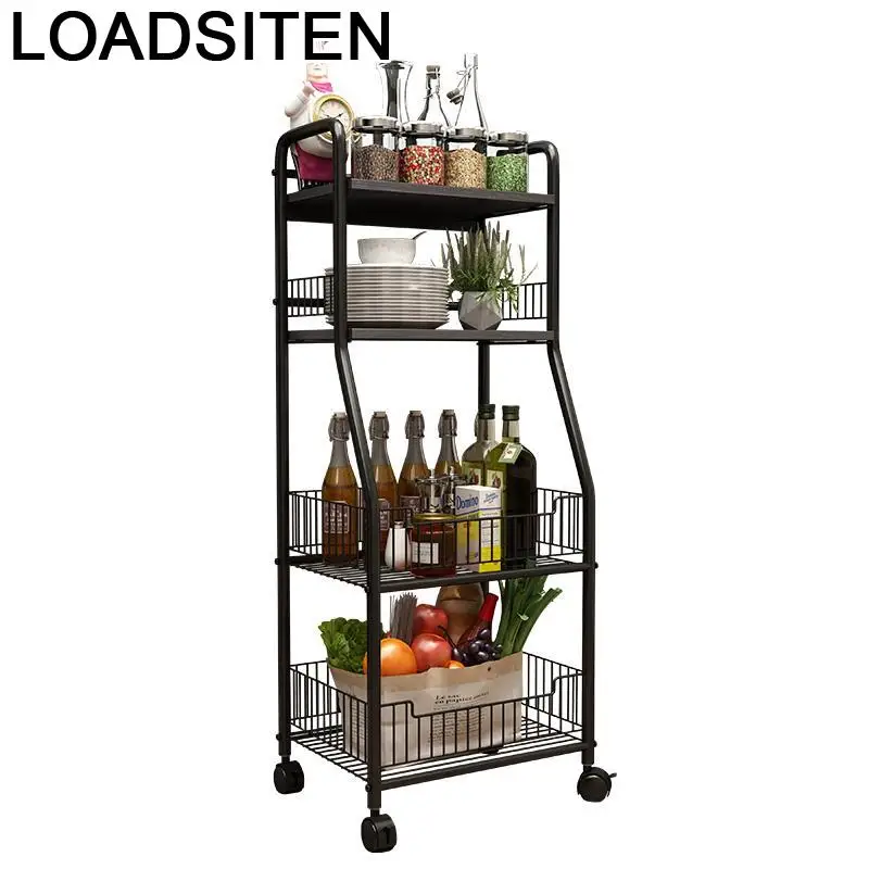 

Towel Spice Organizer Rangement Cuisine Articulos De Cocina Kitchen Sponge Holder Estantes Trolleys Prateleira with Wheels Rack