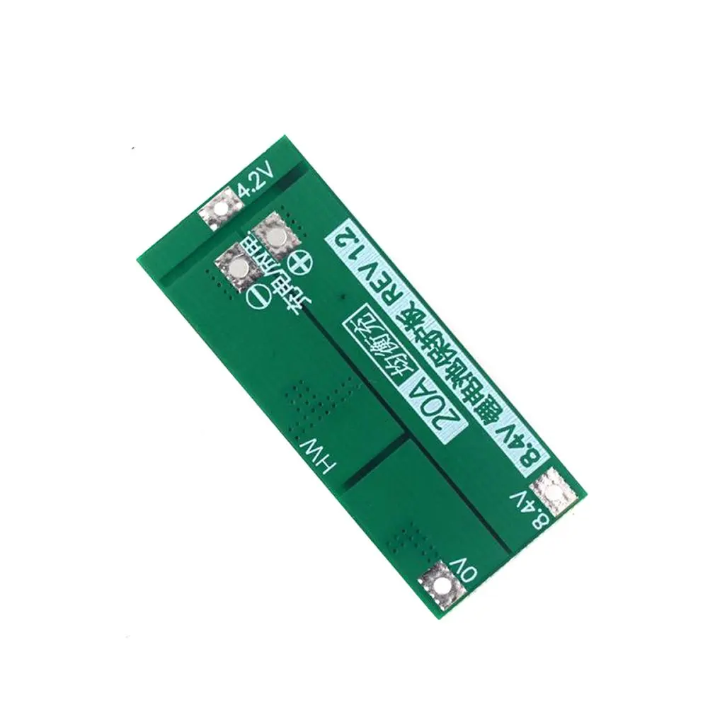 Защитная плата 20A для зарядного устройства литиевых аккумуляторов 18650 внешний