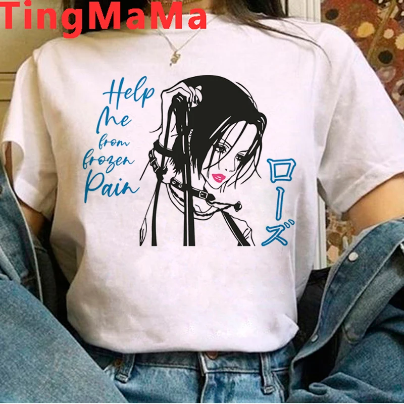 Футболка женская в стиле Харадзюку с японским аниме Милая футболка Нана Осаки