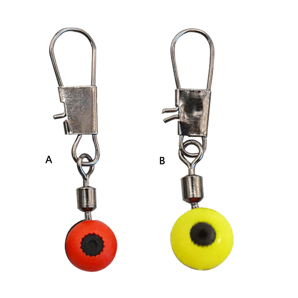 

40pcs Fishing Float Rolling Swivel Supplies Tackle Tool Fishing Line To Hook Swivels Shank Clip Connector Fishing Accessories