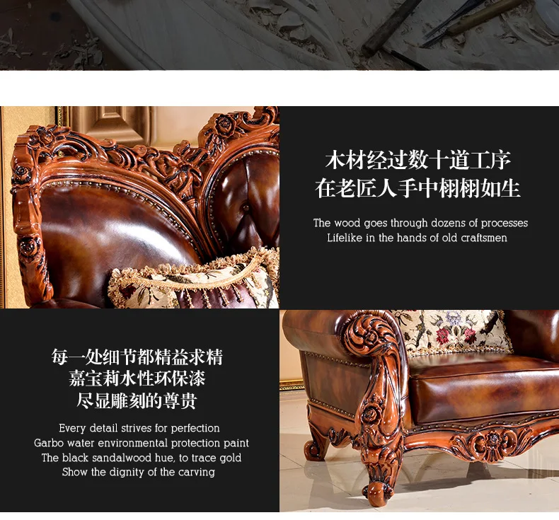 Диван для гостиной, диван, натуральная кожа, диван cama puff asiento chesterfield, деревянный, sala