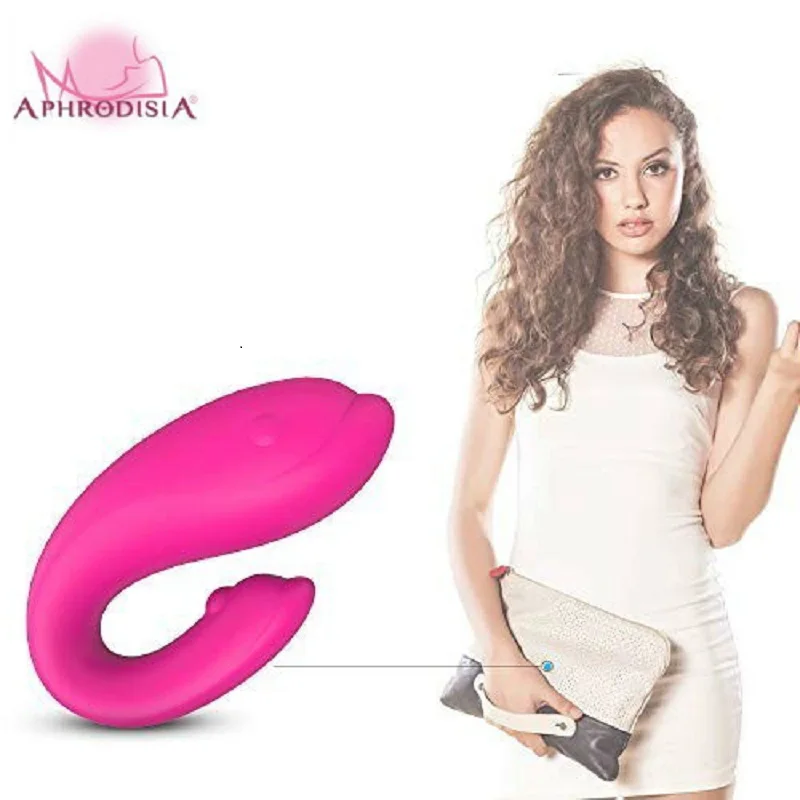 Вибратор для точки G APHRODISIA с тихим двойным мотором 9 режимов вибрации Анальный