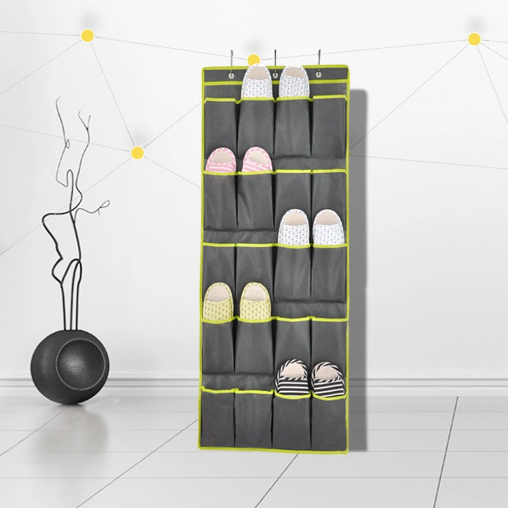NEW Design 20 Pocket Non Woven Hanging Shoes Storage Bag Home Organizing with Hooks Space Saver Organizer | Дом и сад