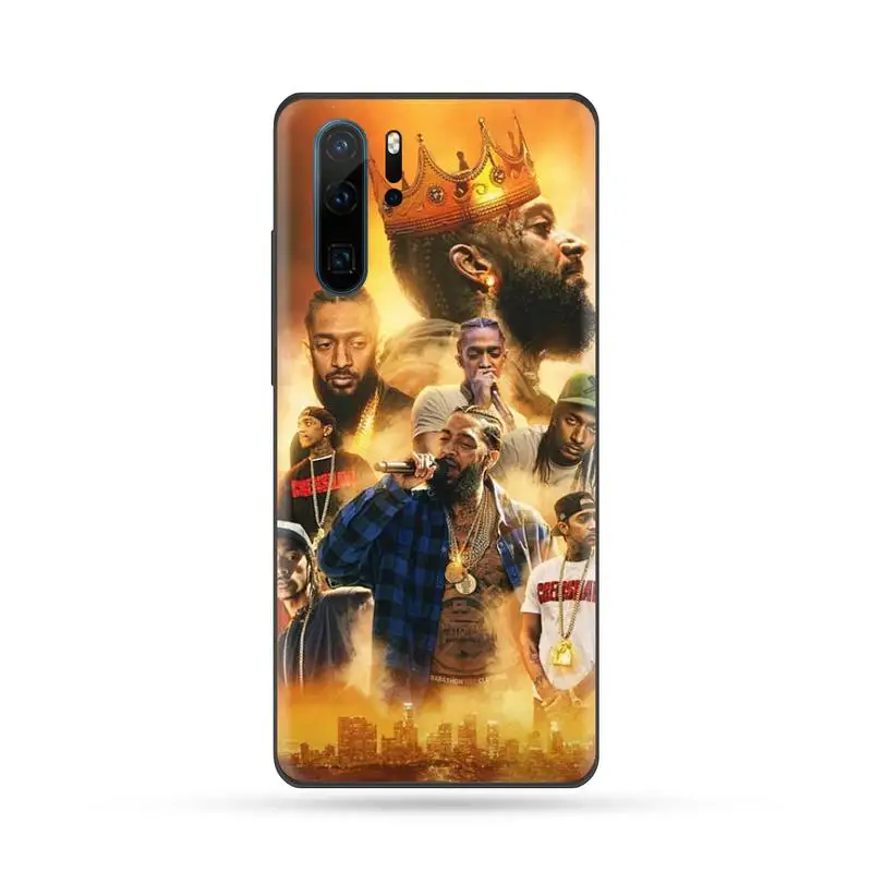 

Rapper Nipsey Hussle Phone Case For Huawei Mate 9 10 20 Pro lite 20x nova 3e P10 plus P20 Pro Honor10 lite