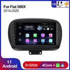 Автомагнитола для Fiat 500X 2014 -2020, 2 + 32 ГБ, Android 11
