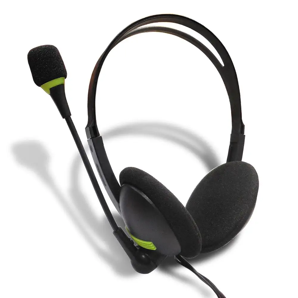 

Noise Cancelling Microphone Headset Call Centre Office Headphones Binaural Headset Wired Headset / Traffic Headset for Computer