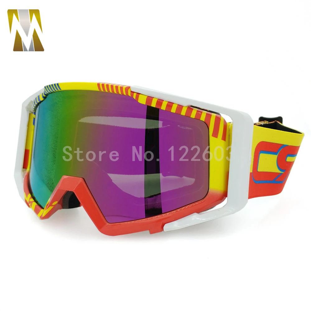 Новые модные стильные мотоциклетные спортивные гоночные очки для внедорожников