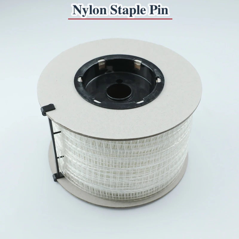

Nylon Stapler Pin For Garment Factories Plastic needle 25000 pcs per roll Transparent color Size